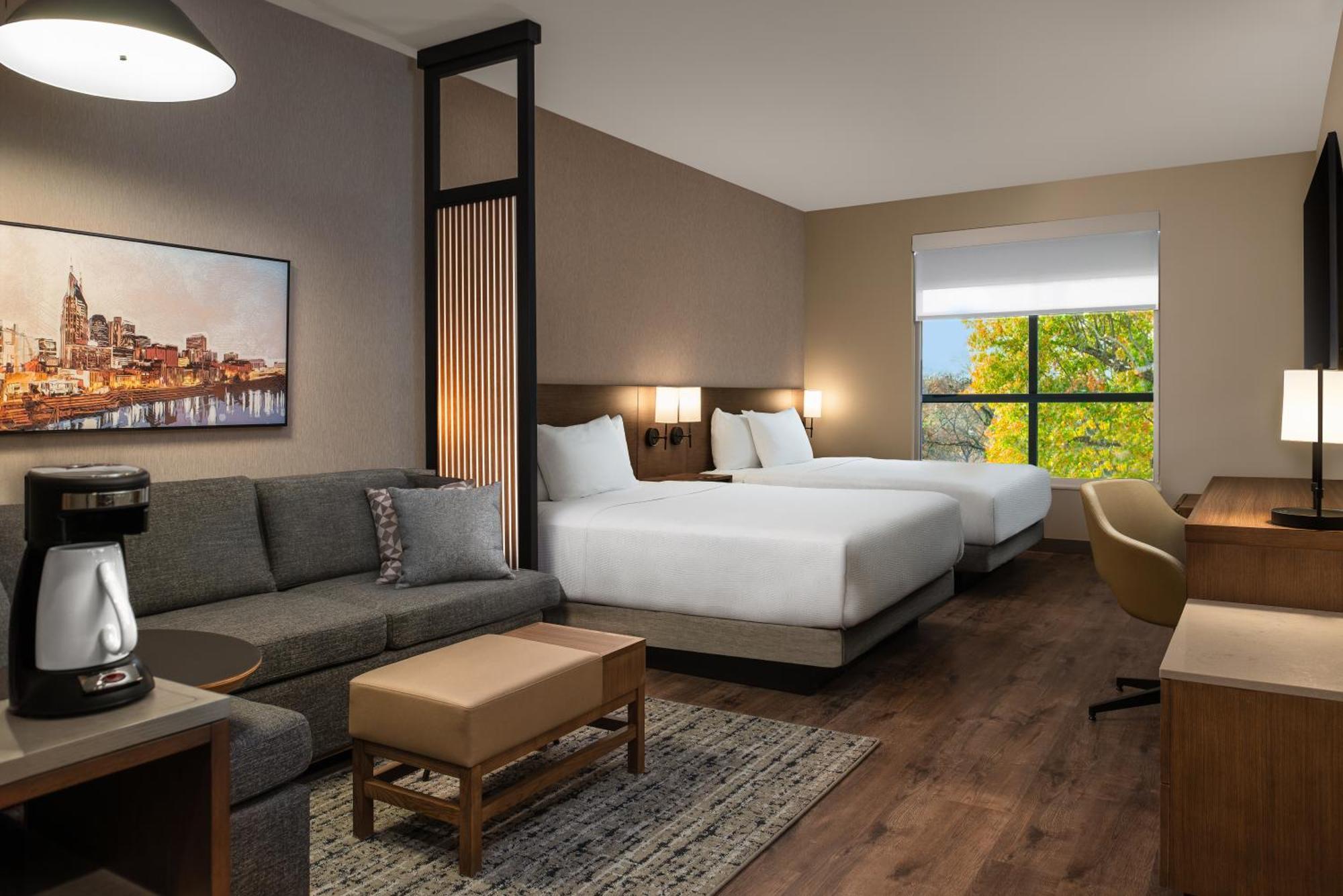 Queen Room with Two Queen Beds and Sofa Bed